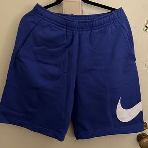 Mens Nike shorts blue
